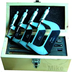 4-Piece Micrometer Set 0-100mm