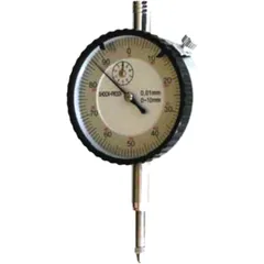 DIAL GAUGE D=58mm for accurate measurements 0-10 mm X 0.01