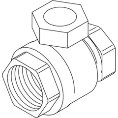 Rückschlagventil R 3/4" für Motorräder