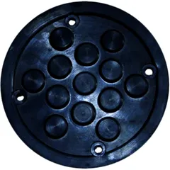 Gummiauflage SLIFT 150 mm 4-Loch für Motorräder