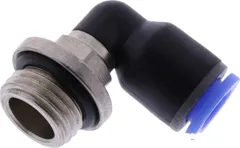 Pneumatic connection angle 1/4 6 mm with release NUSSB