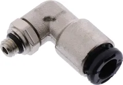 Angle Connector 6 mm M5 for KLINKENZYL. Walnut