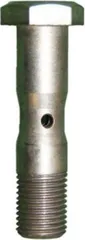 Hohlschraube 19X60 mm Nussbaum