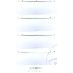 Fußabweisersatz mit Leiste 500X173 für AUTOP