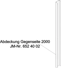 Abdeckung für: JMP Fox 4000 H 2000 mm