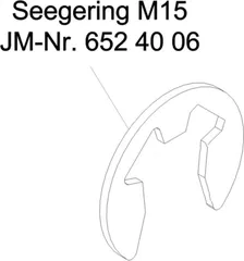 Seegerring für JMP Fox 4000 H