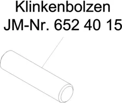 Klinkenbolzen für Hebebühne JMP Fox 4000 H