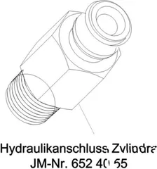 Hydraulikanschluss für: JMP Fox 4000 H