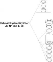 Dichtsatz für Hydraulikzylinder JMP Fox 4000 H