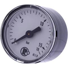 Manometer 16 bar g 1/8 40 mm. ANSCHLUSS hinten