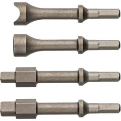 4-Piece Vibration Chisel Set for Motorcycle Repairs