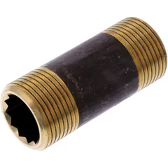 Rohrdoppelnippel G3/4 60 mm für Motorräder