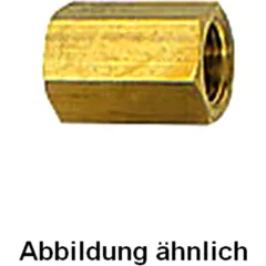 Muffe 1/2" aus Messing