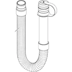Ablass-Schlauch für Scheuersaugmaschine Scrubtec 343E/B