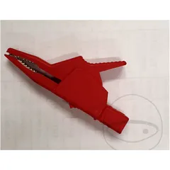Krokoklemme Red for Car and Bike