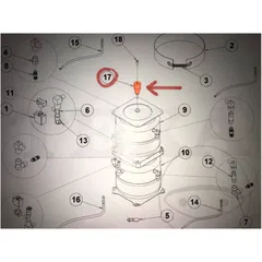 Fixture Cone for K700 Texa Refrigerant Tanks