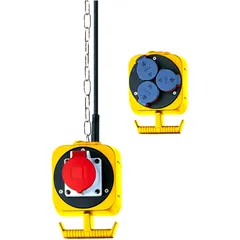 Energy Block 230/400V with 3x 230V and 1x 400V Outlet