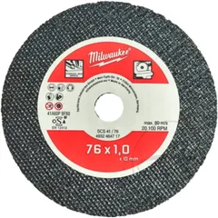 Cutting disk 76x1x10 metall