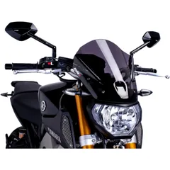 DARK TOURING SCREEN PUIG NEW GENERATION for Nakedbikes