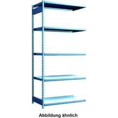 Fachbodenregal Anbaufeld für Lagerorganisation 2200 x 1000 x 400 Rauscher