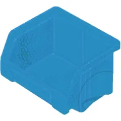 Sichtlagerkasten LK5 stapelbar blau