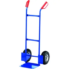Stahlrohrkarre 200 kg mit Schaufel und Luftreifen