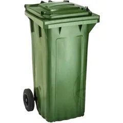Mülltonne grün 120 Liter
