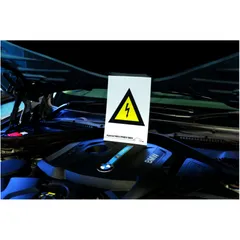 Gefahr Hochspannung Warnschild