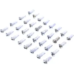 Spoke nipple kit front 32 piece galvanised for: Honda CRF, CR, Husqvarna TC, FE, FC, TE