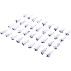 Spoke nipple kit rear 36 piece aluminium silver for: KTM SX, EXC, Honda CRF, CR
