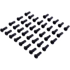 Spoke nipple kit rear 36 piece aluminium black for: KTM SX, EXC, Honda CRF, CR