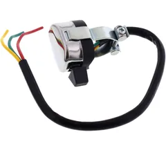 Blinkerschalter JMP 22mm verchromt für universelle Lenker