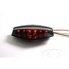 Mini LED Rear Light JMP Red for Motorcycles