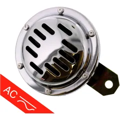 Motorcycle Horn 12V AC JMP Chrome 100mm