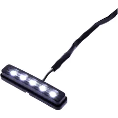 JMP Mini-LED Kennzeichenleuchte schwarz mit Klebebefestigung