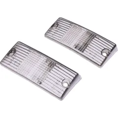Indicator glass front white