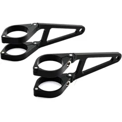 Lampenhalter 41 mm Aluminium schwarz