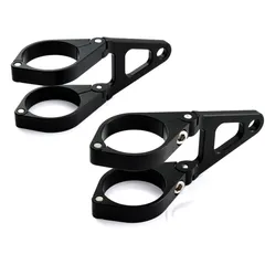Lampenhalter Daytona Aluminium 41 mm kurz schwarz