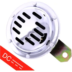 Horn 12V 100MM chrome for motorcycles