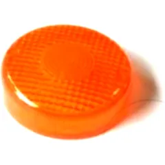 Blinkerglas orange für Motorräder
