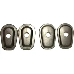 Blinker Adapterplatte schwarz
