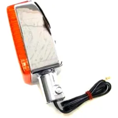 Blinker aus Kunststoff, chrom für Motorräder