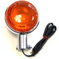 Blinker mit Chrom-Gehäuse für Motorräder