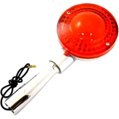 Blinker mit Chrom-Gehäuse, geeignet für Motorräder