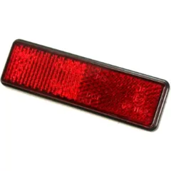Rückstrahler eckig JMP rot für Motorräder