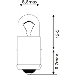 Lampe BA7S 6V 1.2W JMP