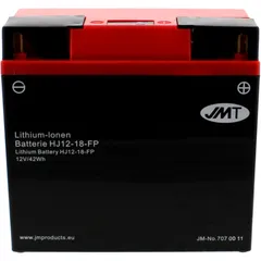 Batterie für Rasenmäher HJ12-18-FPJMT Lithium-Ionen mit Ein-/Ausschalter