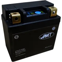 Batterie Motorrad LFP01 JMT Lithium - Ionen mit Anzeige Wasserdicht passend für: Honda CRF, CBR