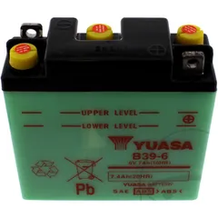 Batterie Motorrad B39 - 6 Yuasa passend für: BMW R, Vespa GT, GTR, Gran Lusso