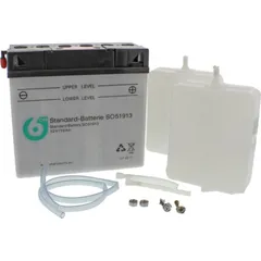 Motorcycle Battery 51913 6-ON